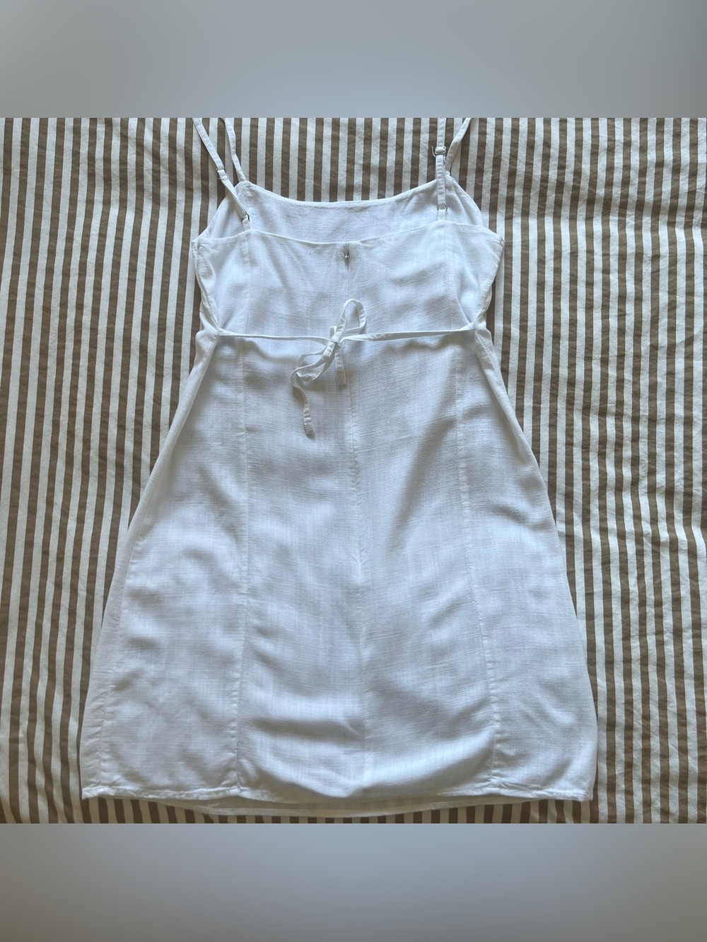 TWIK White Mini Slip Dress - Picture 5 of 8
